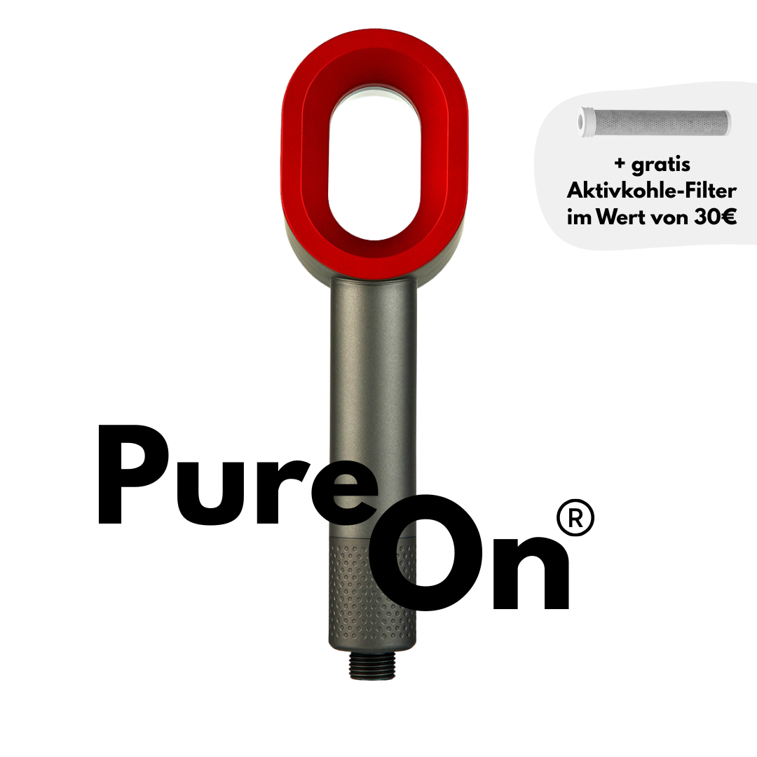 Pure On™ - 3in1 Duschkopf mit Filter (das Original)